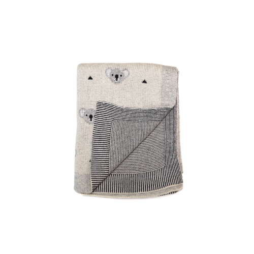 Cobija de Algodón Pima Koalas | Hipoalergénica y Térmica