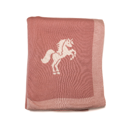 Cobija Reversible de Unicornio para Bebé